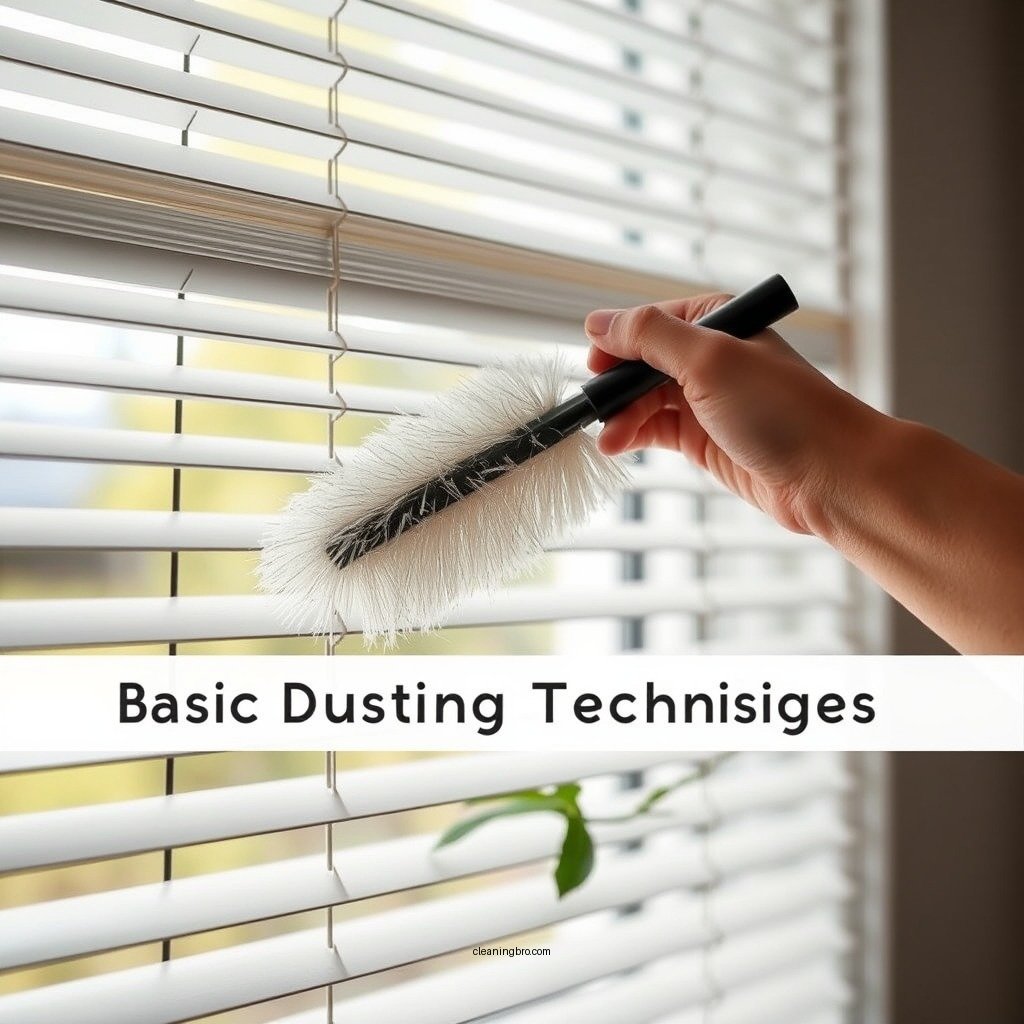 Basic Dusting Techniques - how to clean cellular blinds