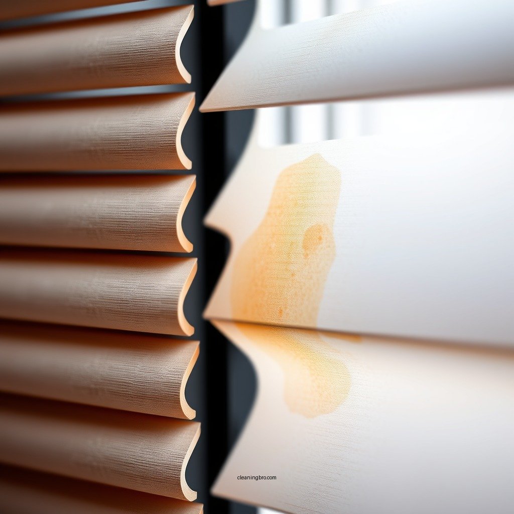 Spot Cleaning Stains - how to clean cellular blinds