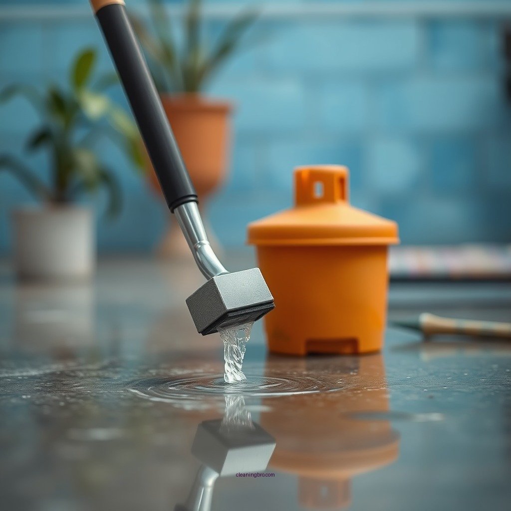 Preparing for Cleaning - how to clean cement around pool