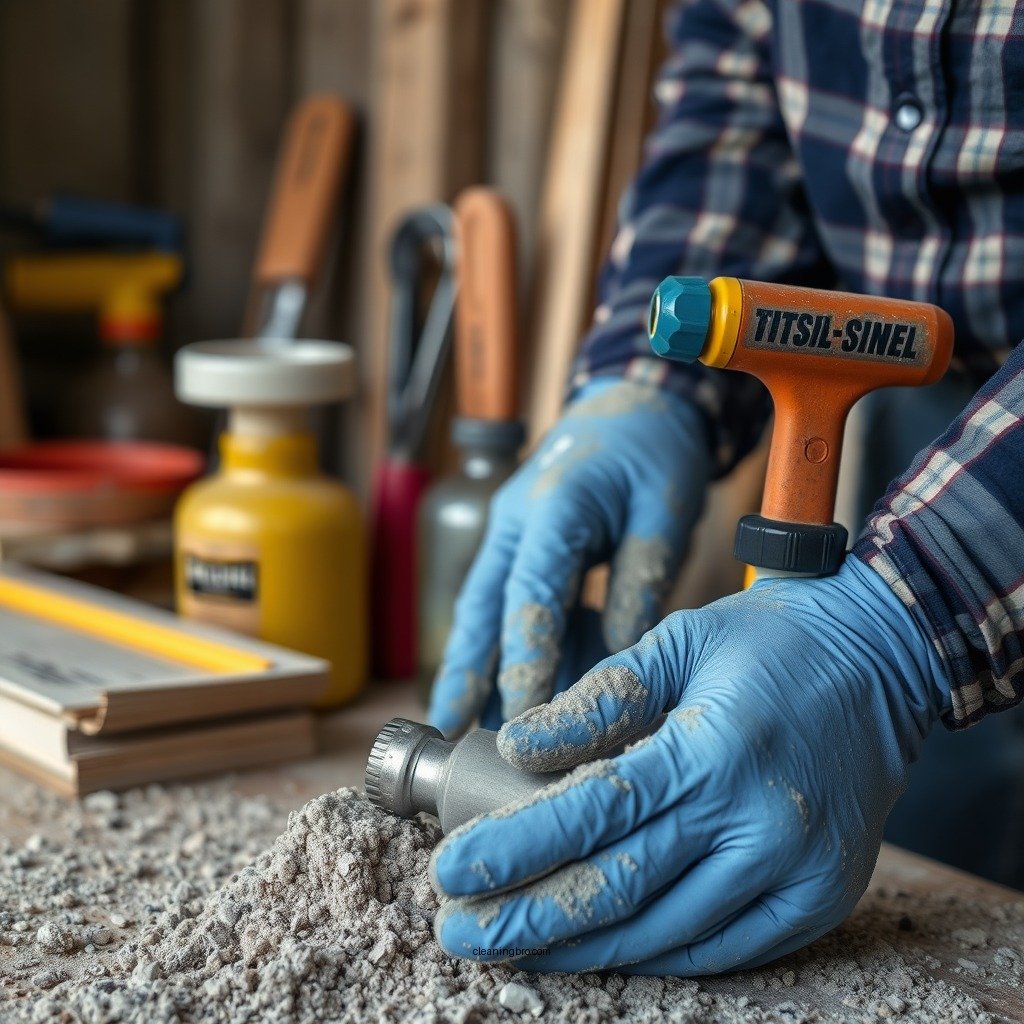 Essential Tools and Materials - how to clean cement dust