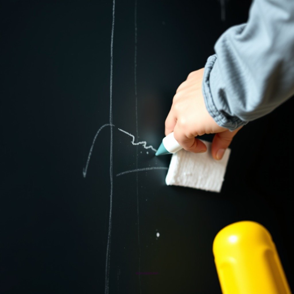 Step-by-Step Cleaning Process - how to clean chalk marker off chalkboard