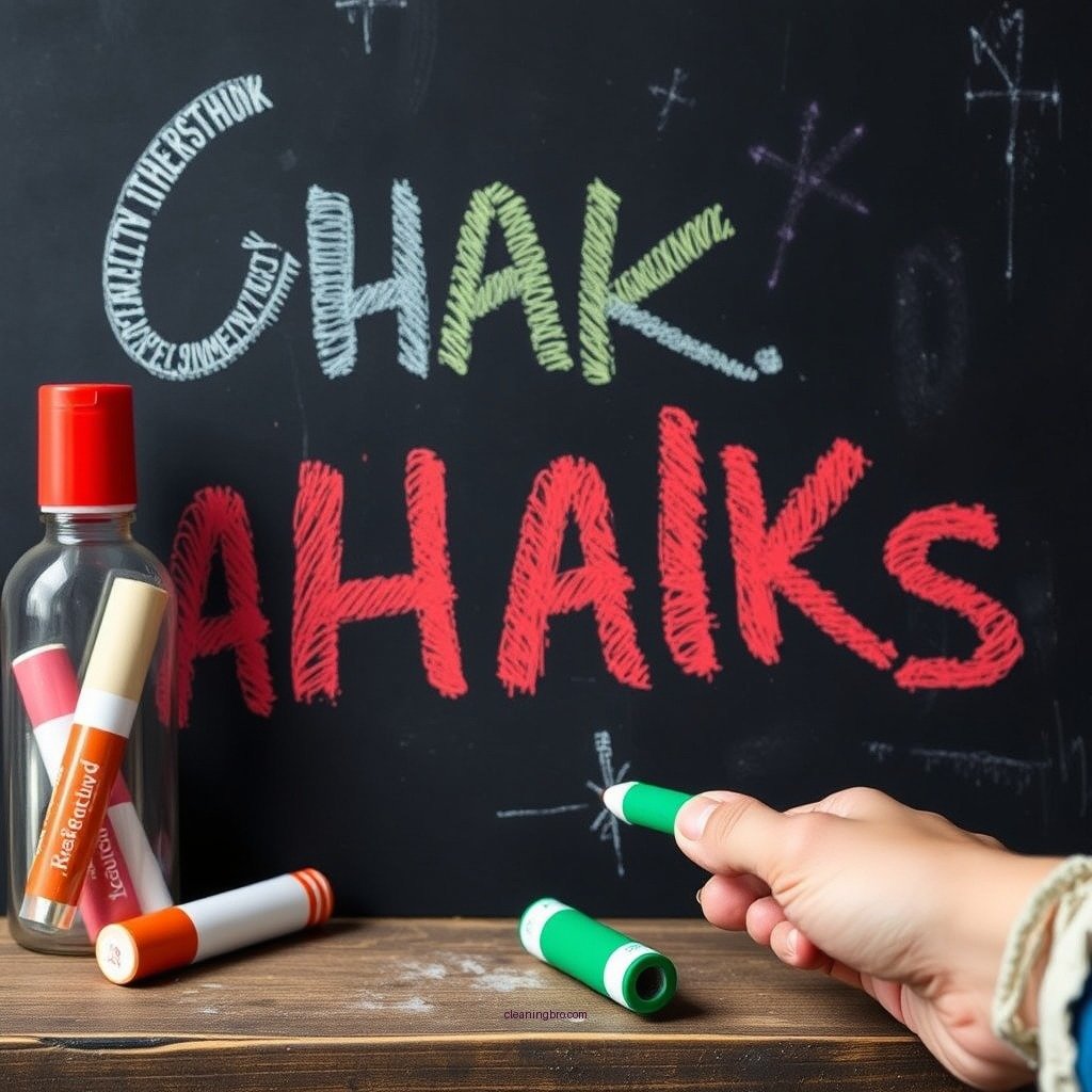 Understanding Chalk Markers - how to clean chalk marker off chalkboard
