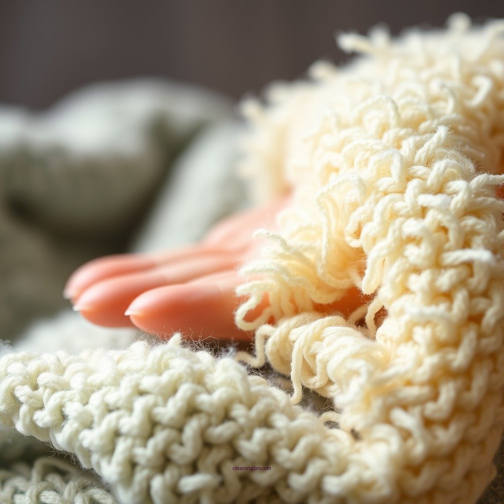 Hand Washing Chenille - how to clean chenille