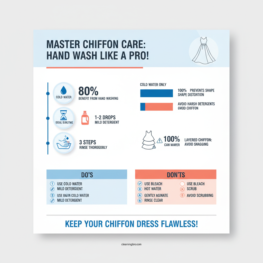 how to clean chiffon dress - Data Infographic and Statistics