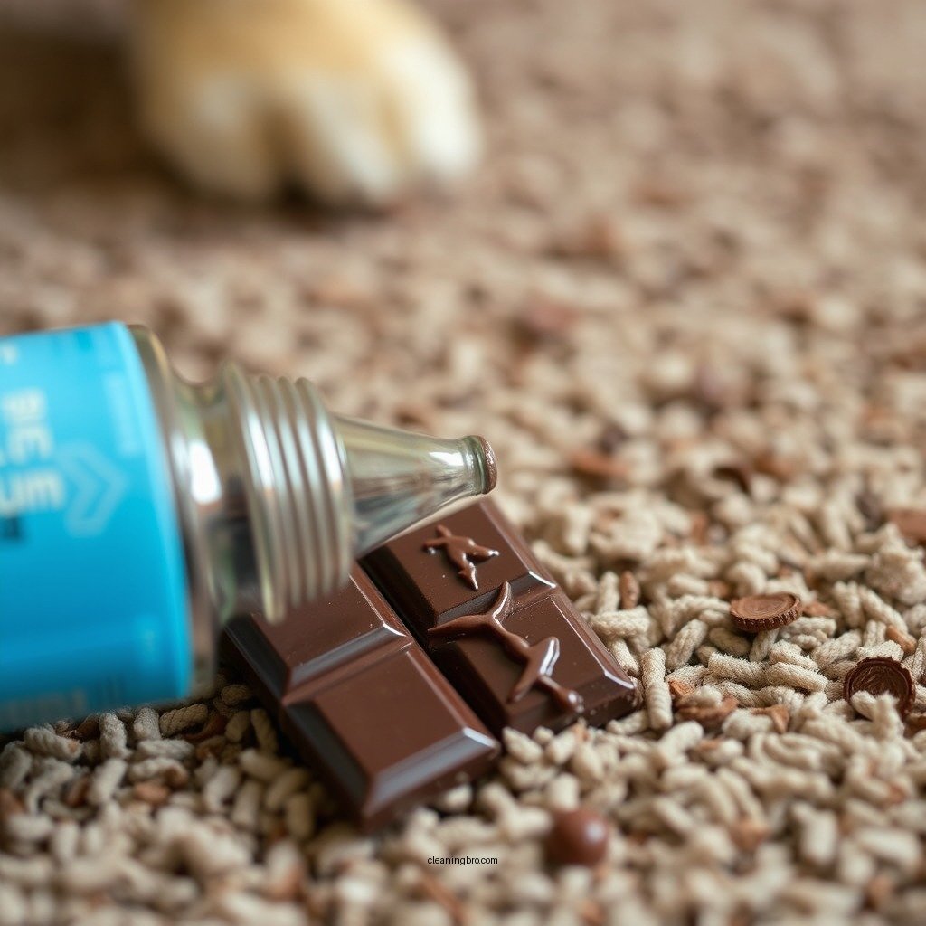 Prepare Cleaning Solution - how to clean chocolate out of carpet