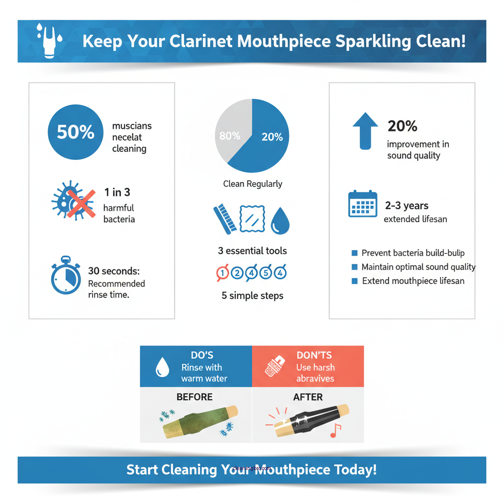 how to clean clarinet mouthpiece - Data Infographic and Statistics