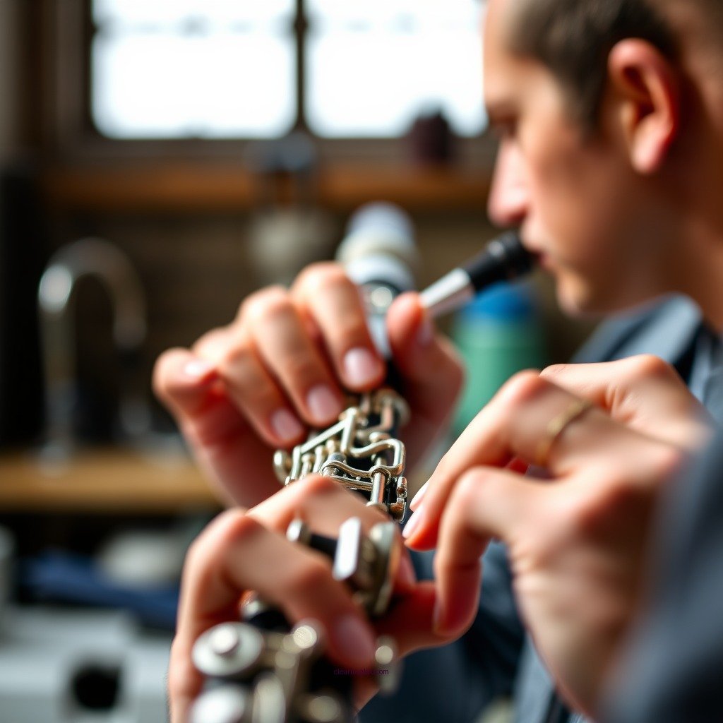 Step-by-Step Cleaning Process - how to clean clarinet mouthpiece