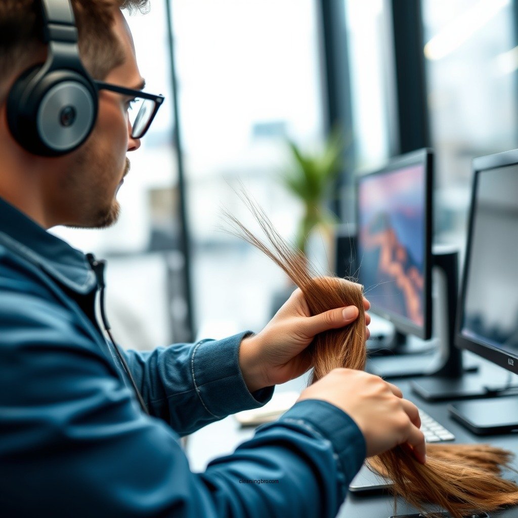 Step-by-Step Cleaning Process - how to clean clip in hair extensions