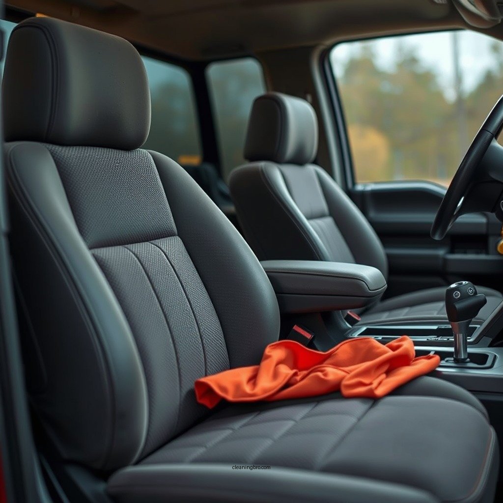 Prepare the Seats for Cleaning - how to clean cloth seats in truck