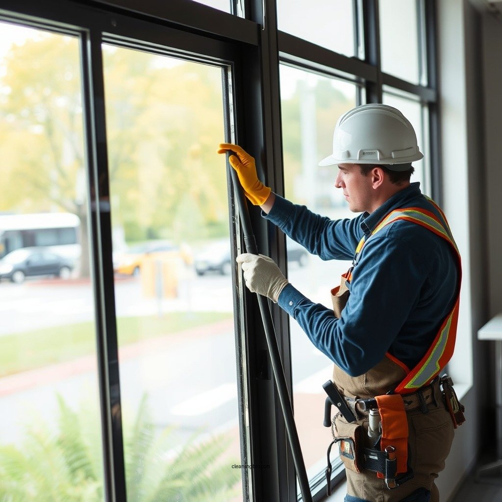 Safety Precautions to Consider - how to clean commercial windows