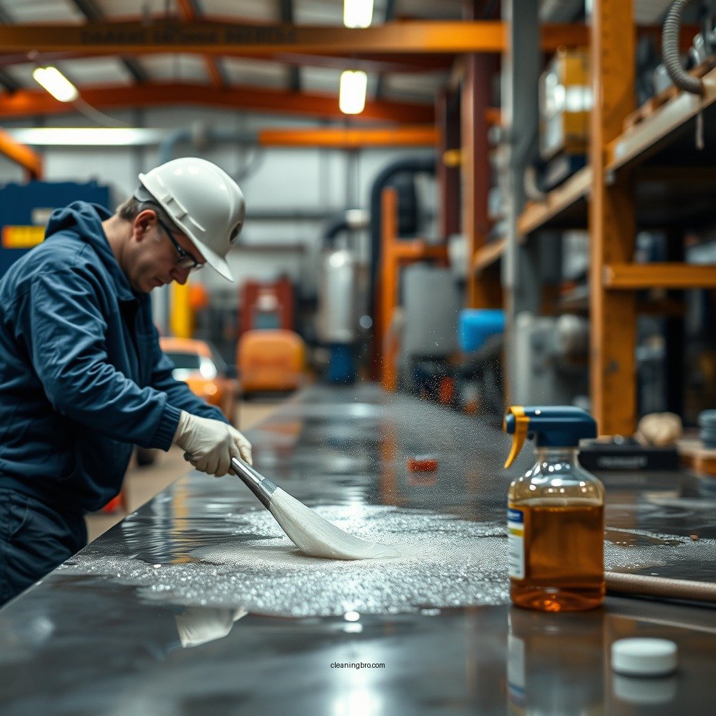 Safety Precautions - how to clean coolant spill