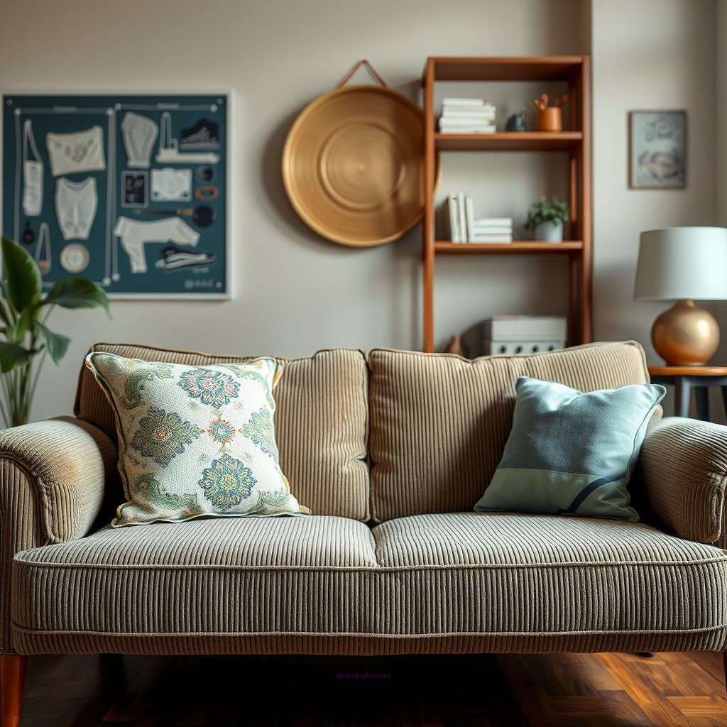 Identifying Stains and Types of Fabric - how to clean corduroy couch