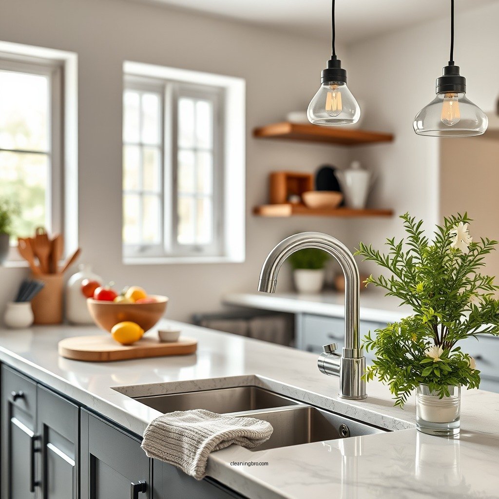 Daily Cleaning Routine - how to clean corian countertops