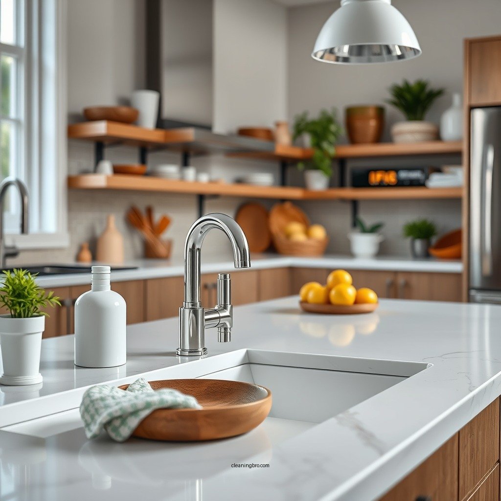 Daily Cleaning Routine - how to clean corian top