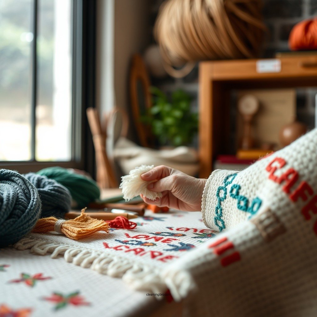 Understanding the Materials - how to clean cross stitch