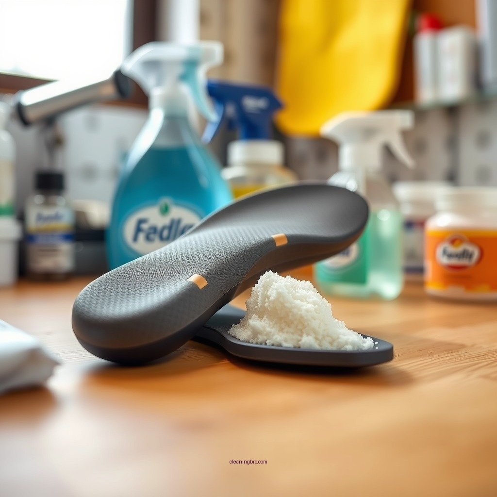 Essential Cleaning Supplies - how to clean custom orthotics