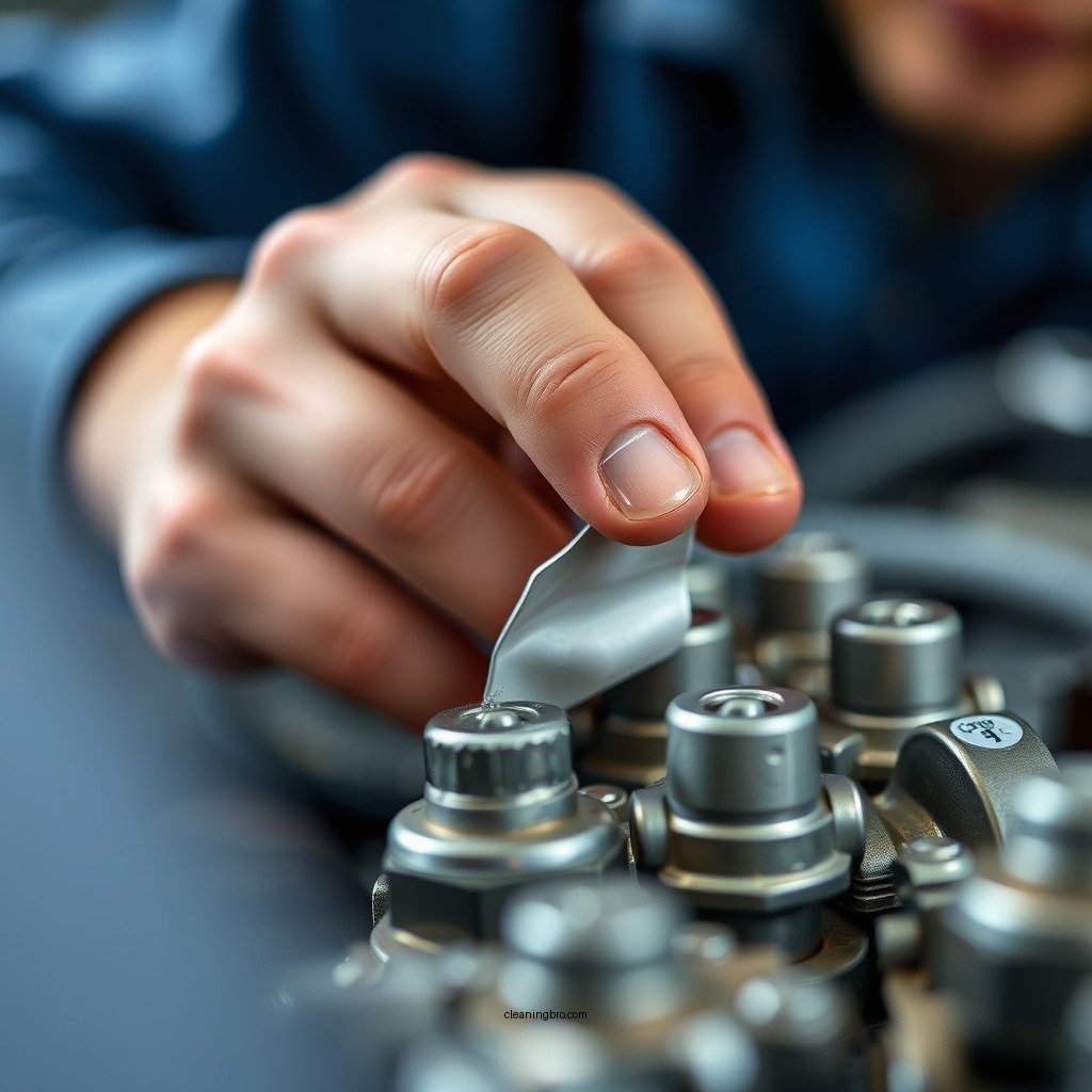Step-by-Step Cleaning Process - how to clean cylinder head without removing valves