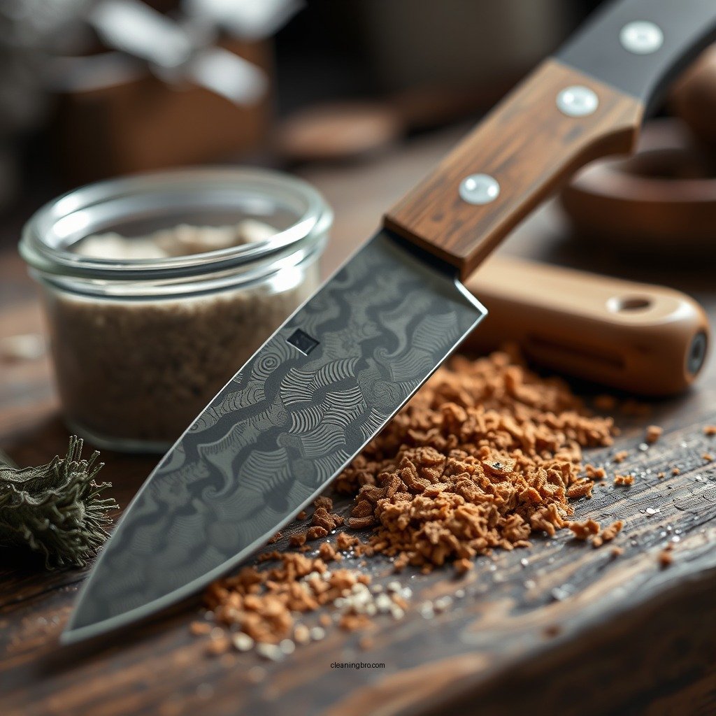 Essential Cleaning Materials - how to clean damascus steel knife