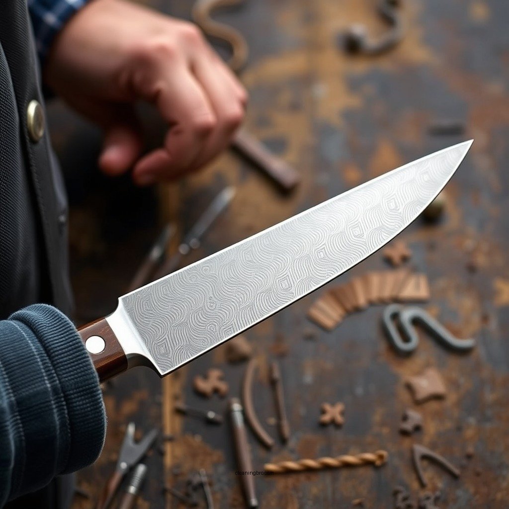 Understanding Damascus Steel - how to clean damascus steel knives