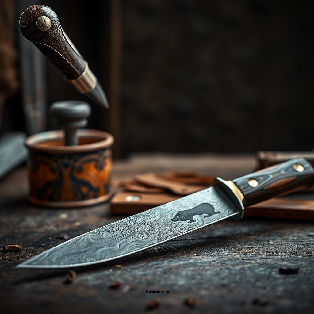 Understanding Damascus Steel - how to clean damascus steel
