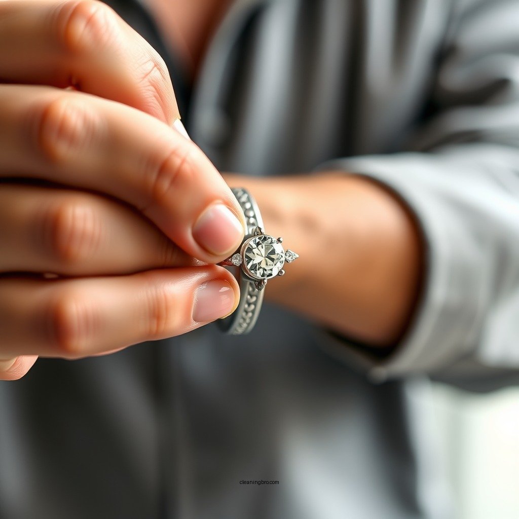 Step-by-Step Cleaning Process - how to clean diamond bracelet