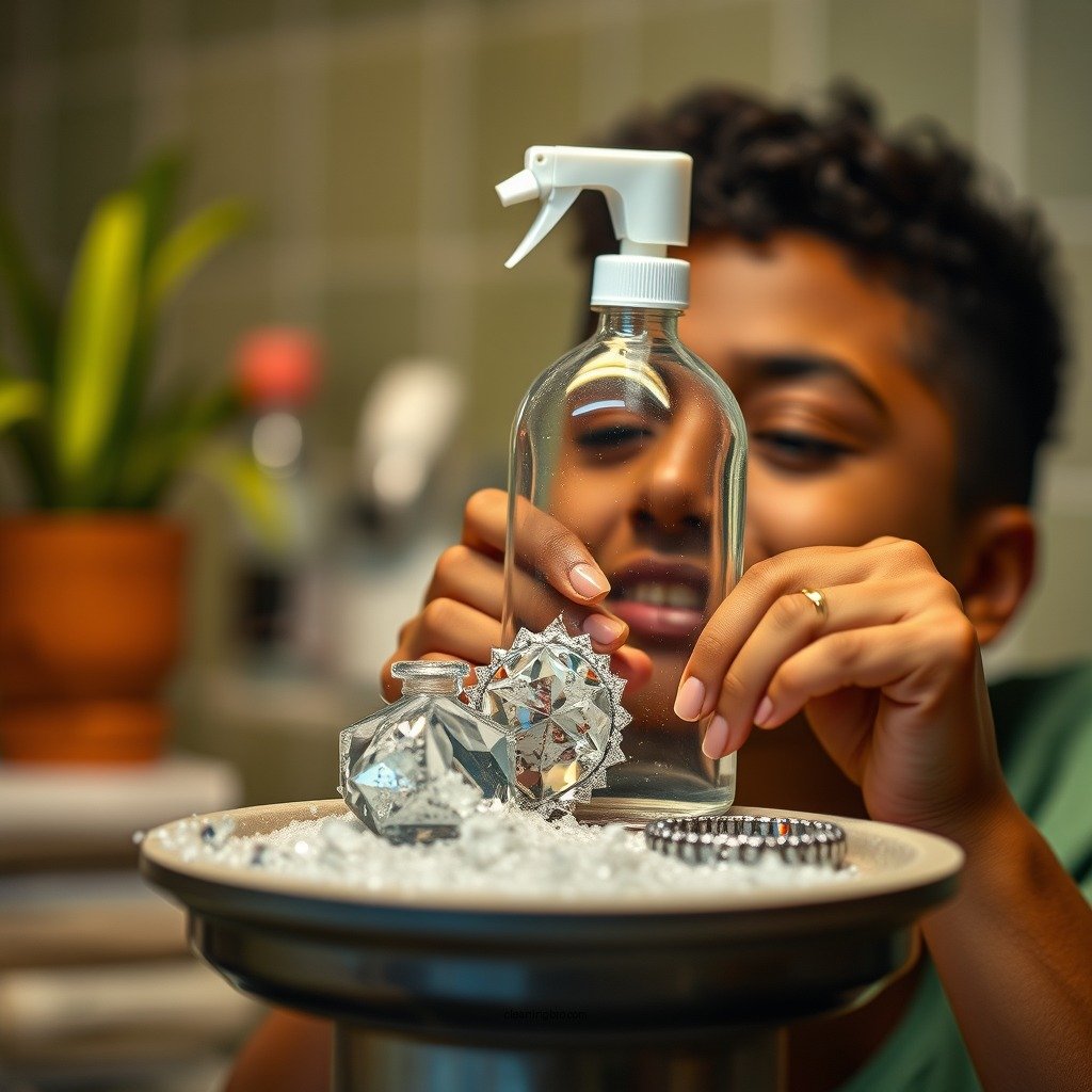 Prepare Your Cleaning Solution - how to clean diamond grillz