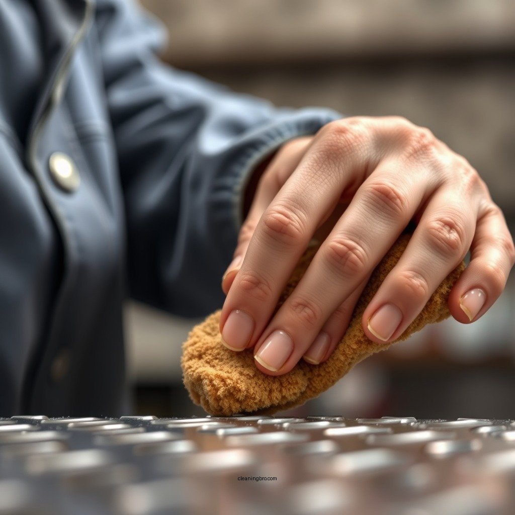 Step-by-Step Cleaning Process - how to clean diamond plate