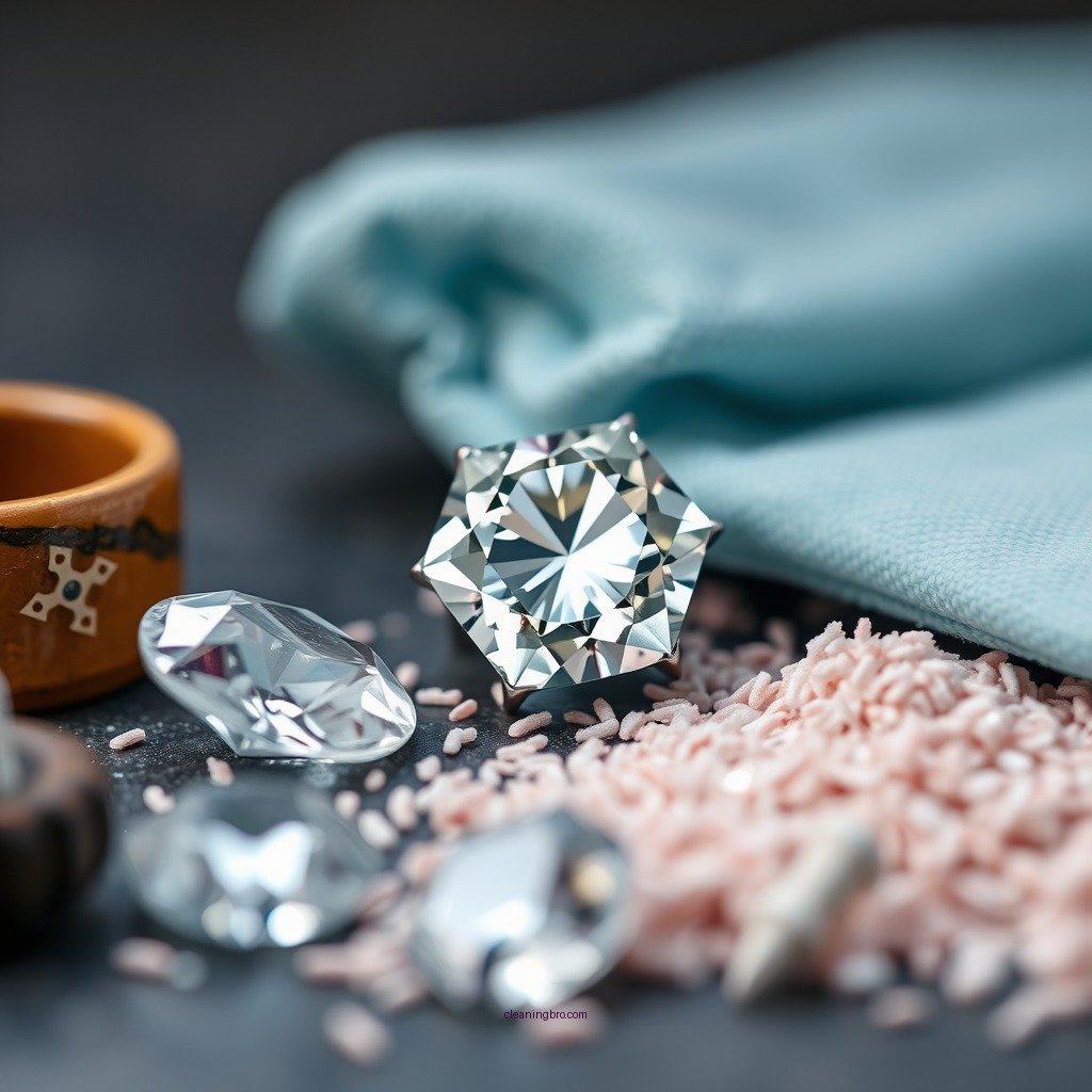 Materials Needed for Cleaning - how to clean diamond stones