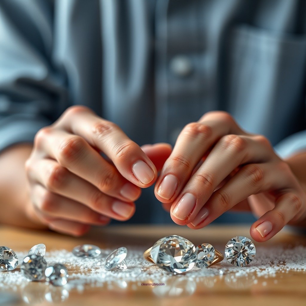 Step-by-Step Cleaning Process - how to clean diamond stones