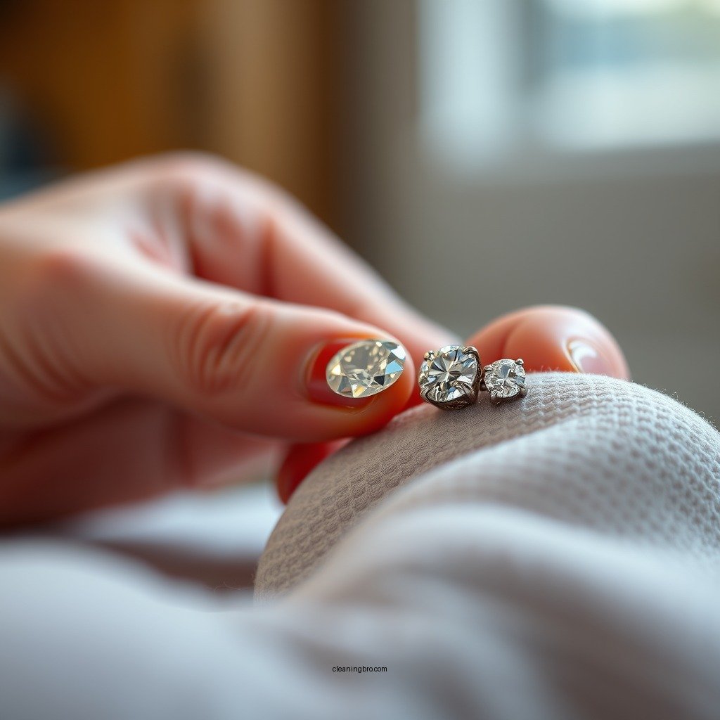 Step-by-Step Cleaning Process - how to clean diamond studs