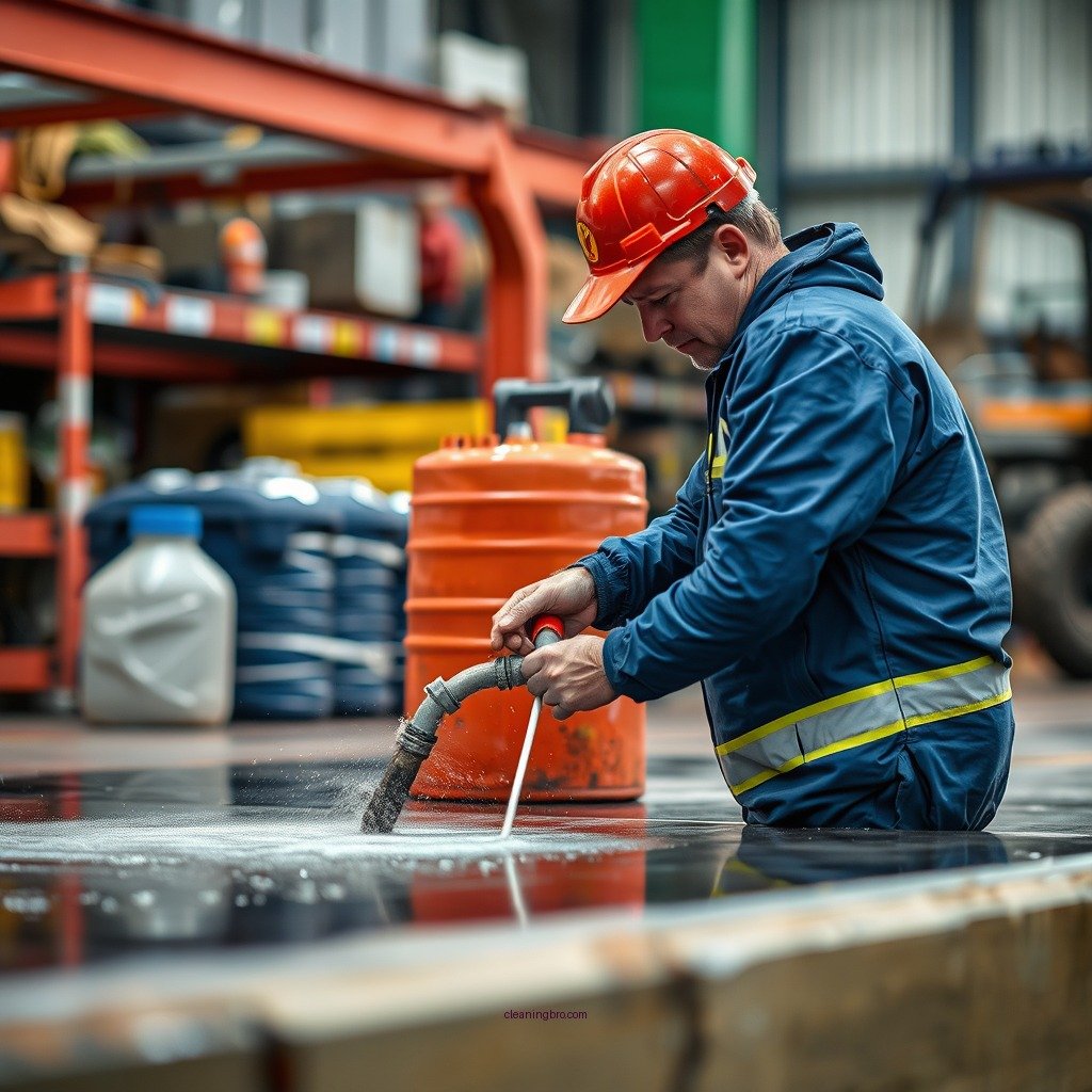 Safety Precautions - how to clean diesel spill