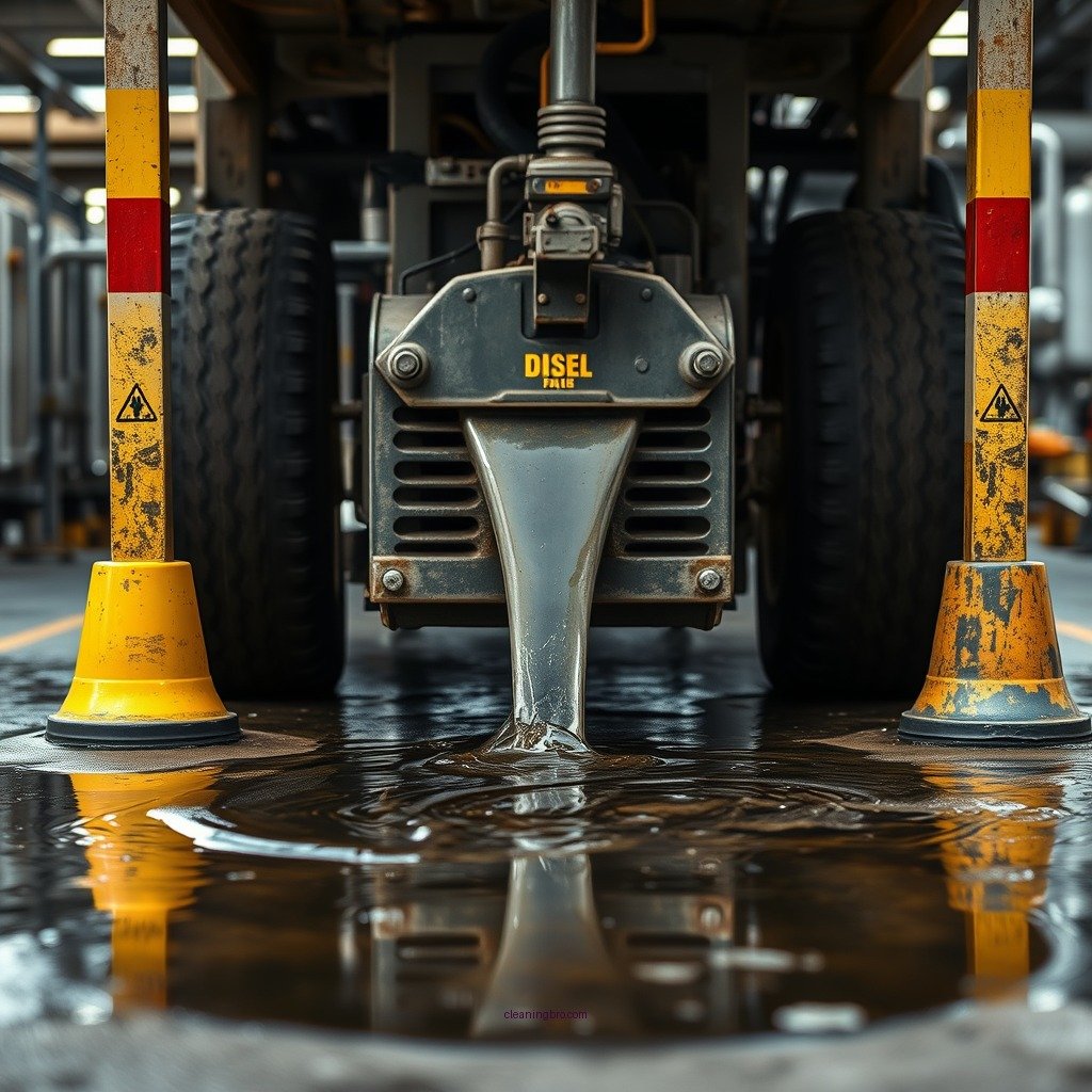 Understanding Diesel Spills - how to clean diesel spill