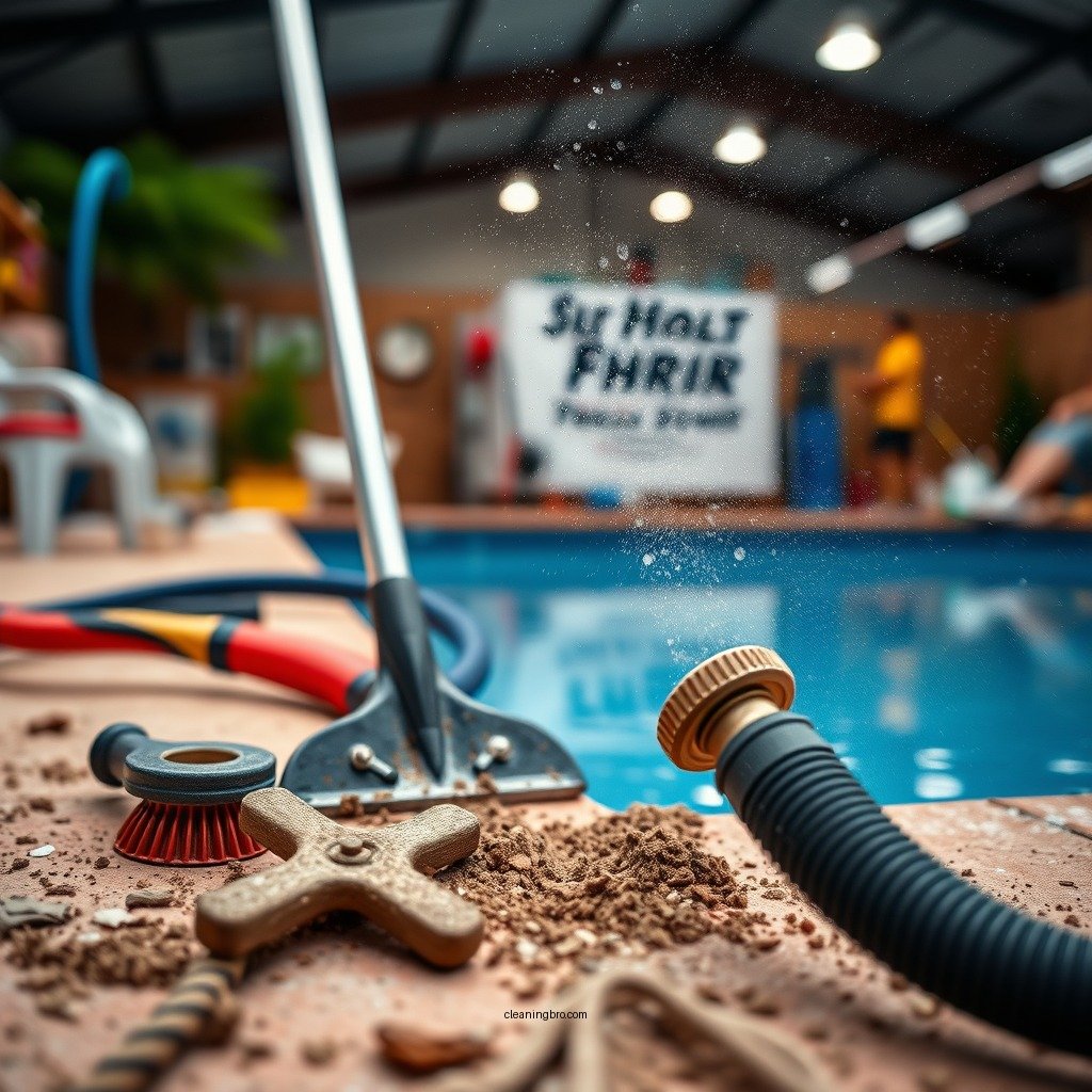 Essential Tools for Pool Cleaning - how to clean dirt from bottom of pool