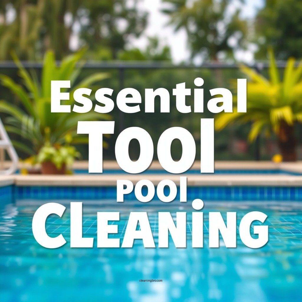 Essential Tools for Pool Cleaning - how to clean dirt on bottom of pool