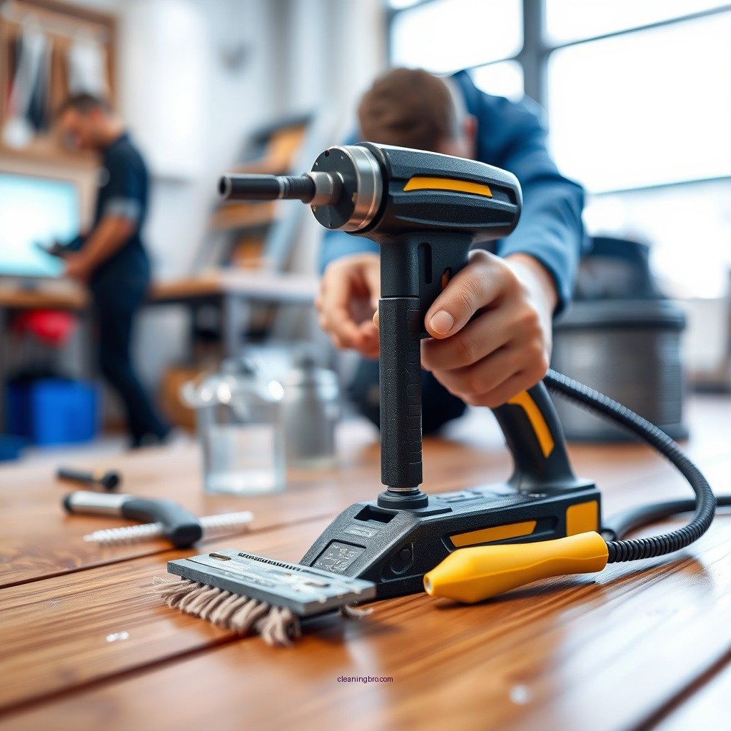 Preparing Your Cleaning Tools - how to clean dirty deck without removing stain