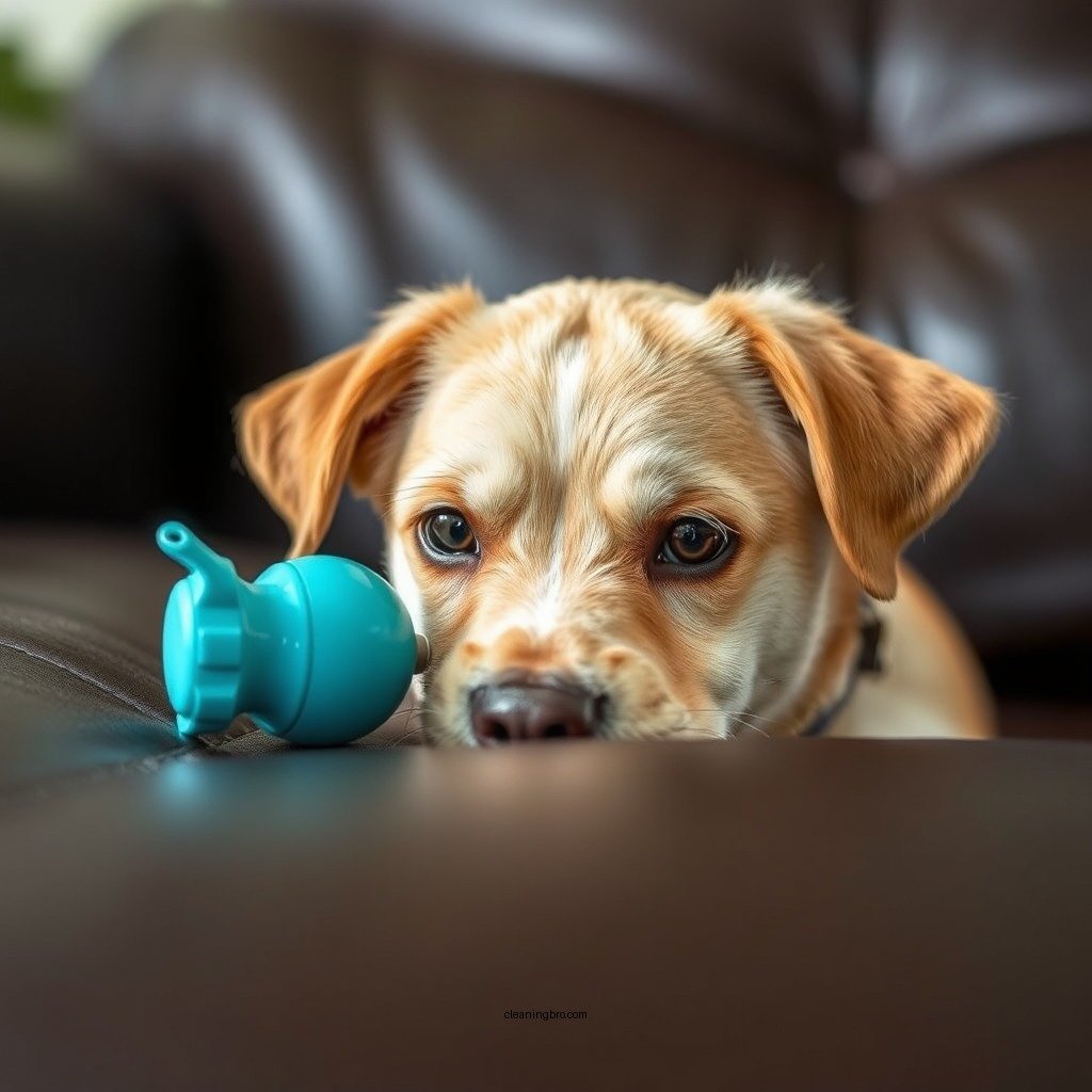 Choosing the Right Cleaning Solution - how to clean dog pee from leather couch