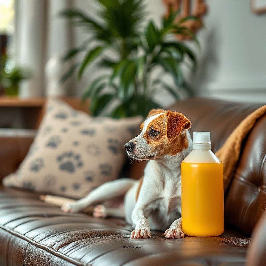 Essential Cleaning Supplies - how to clean dog pee off leather couch