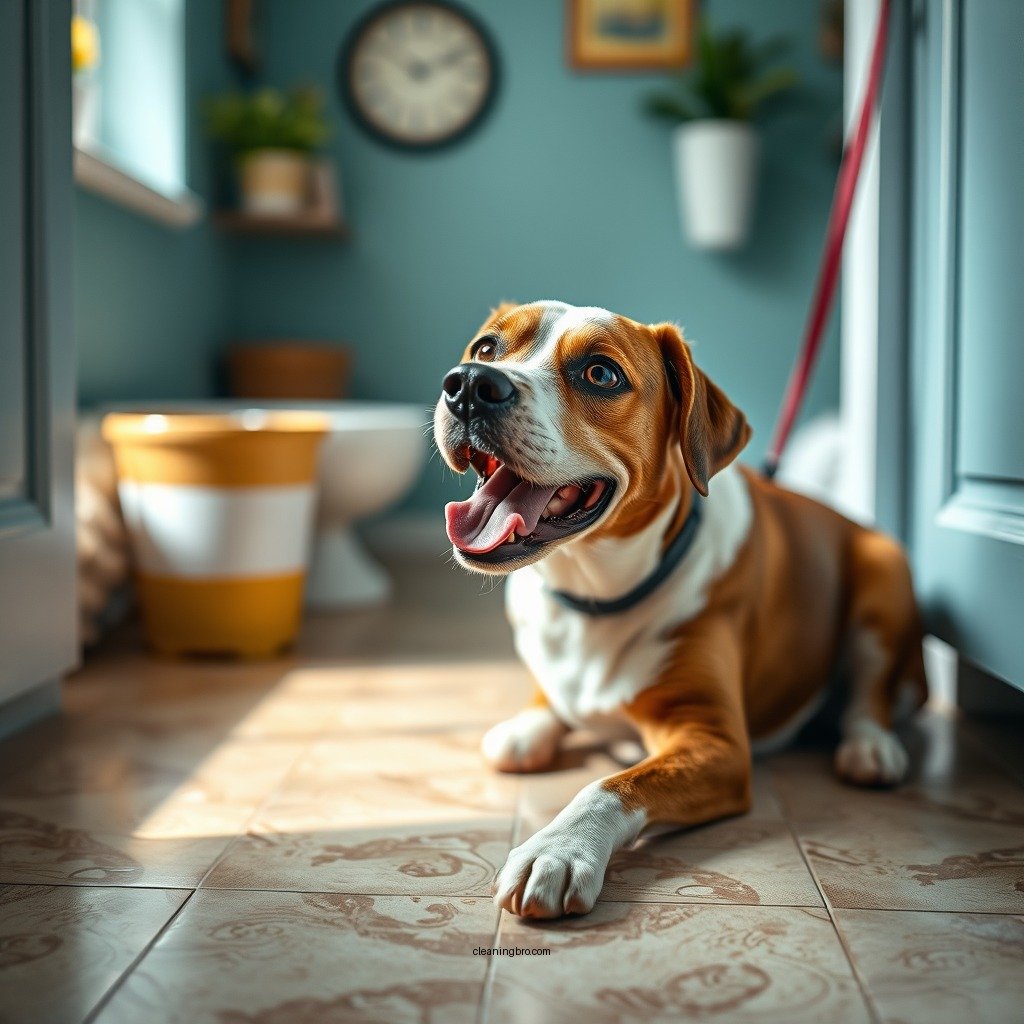 Blot the Urine - how to clean dog pee off tile floor