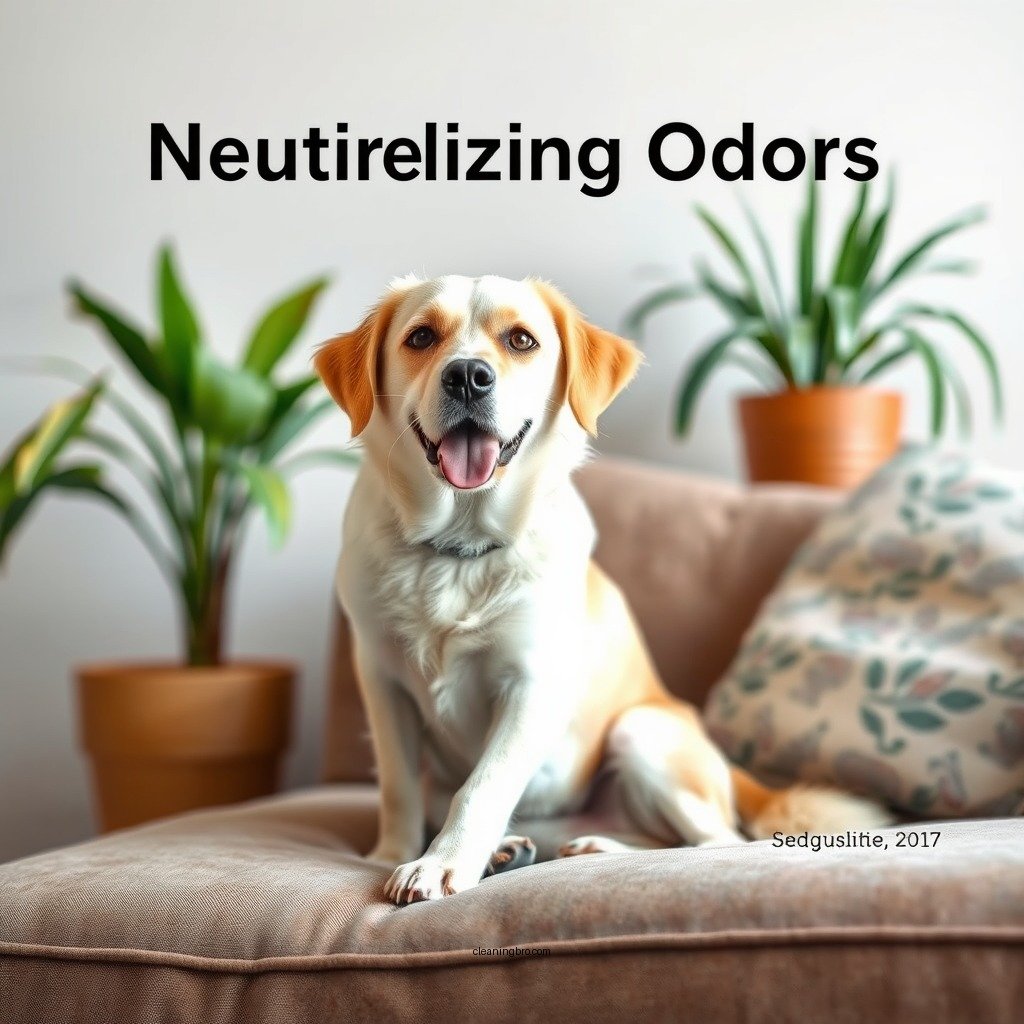 Neutralizing Odors - how to clean dog pee out of couch