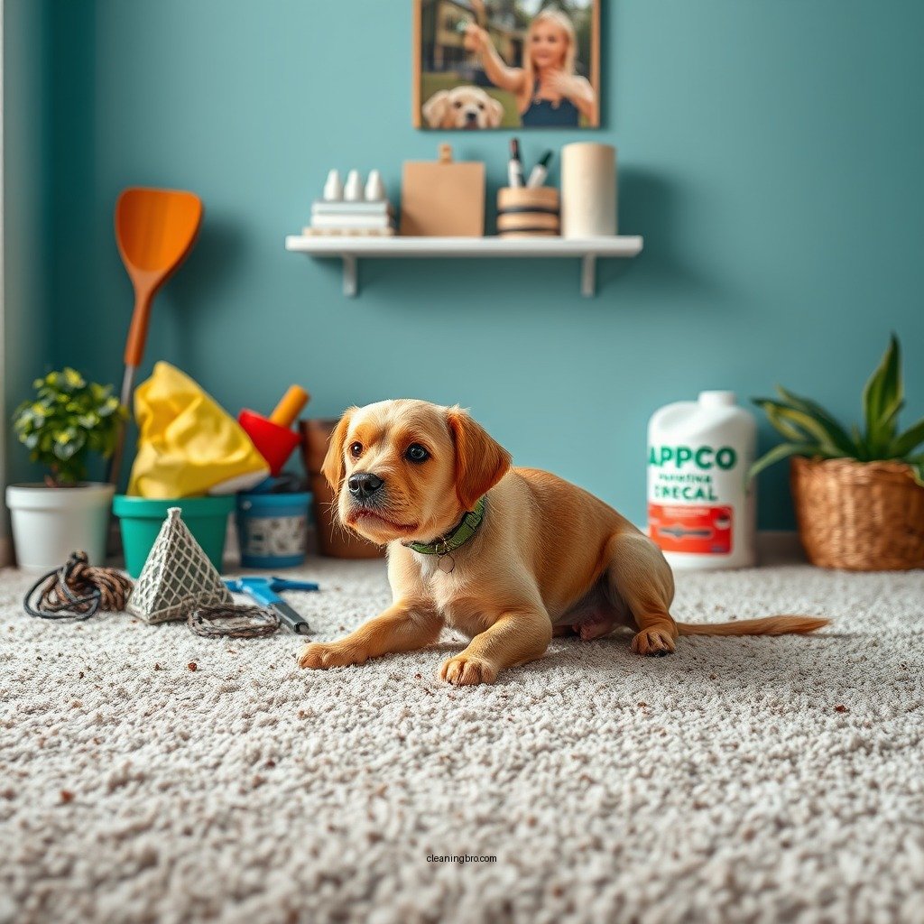 Gather Your Supplies - how to clean dog poop from carpet