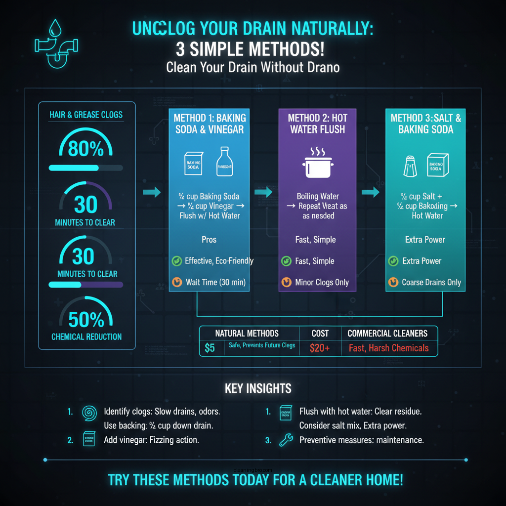 how to clean drain without drano - Data Infographic and Statistics