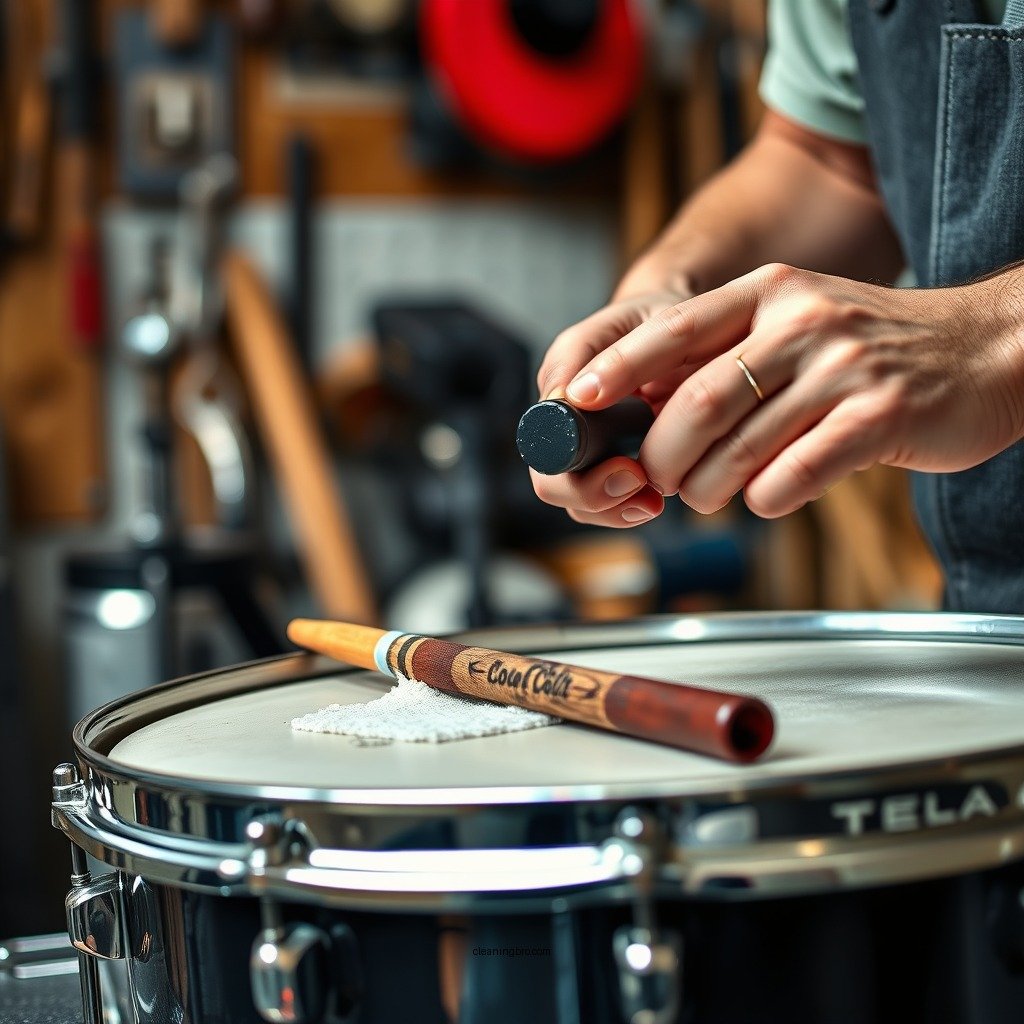 Tools and Supplies Needed - how to clean drum heads