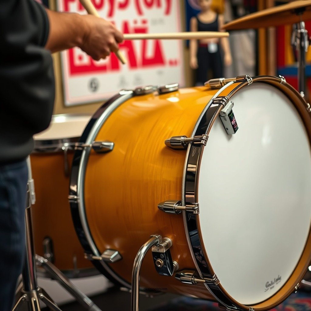 Cleaning the Drum Shells - how to clean drum set