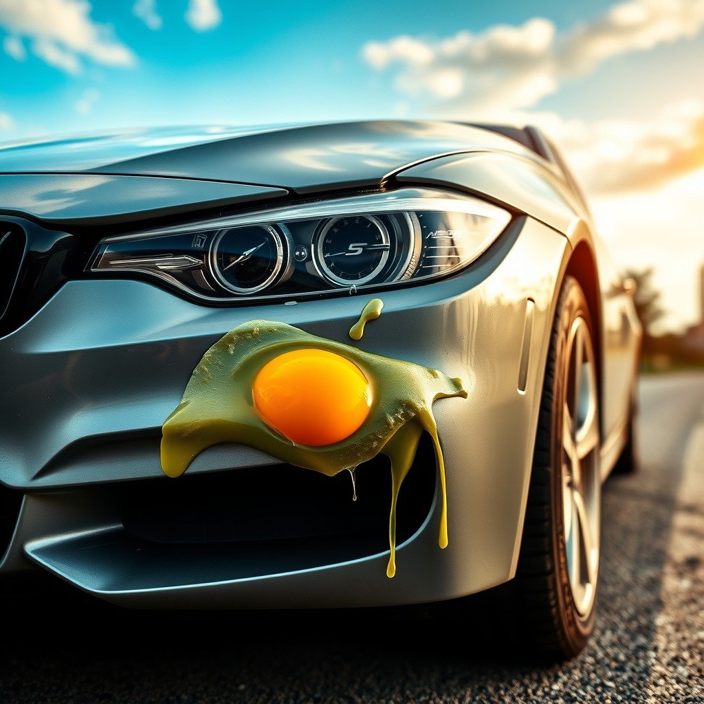 Understanding the Damage - how to clean egg off car