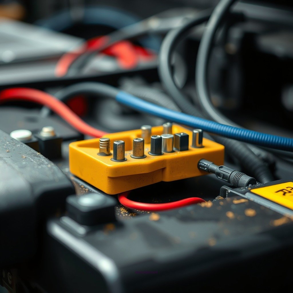 Prepare the Area - how to clean electrical connections on a car