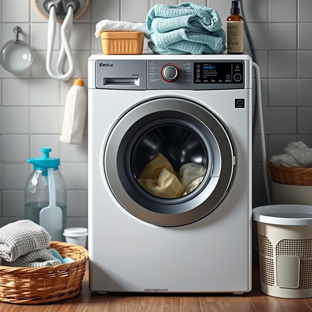 Gather Your Cleaning Supplies - how to clean electrolux front load washing machine