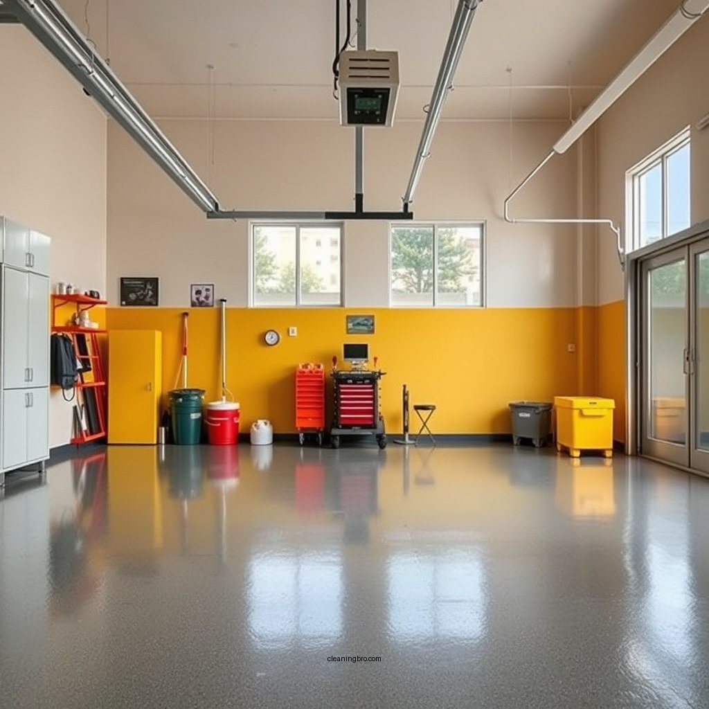 Understanding Epoxy Coated Floors - how to clean epoxy coated garage floors