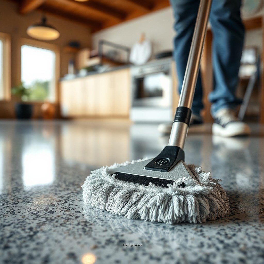 Daily Cleaning Routine - how to clean epoxy floors