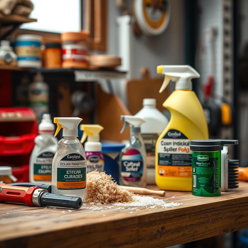 Essential Cleaning Supplies - how to clean epoxy resin tools