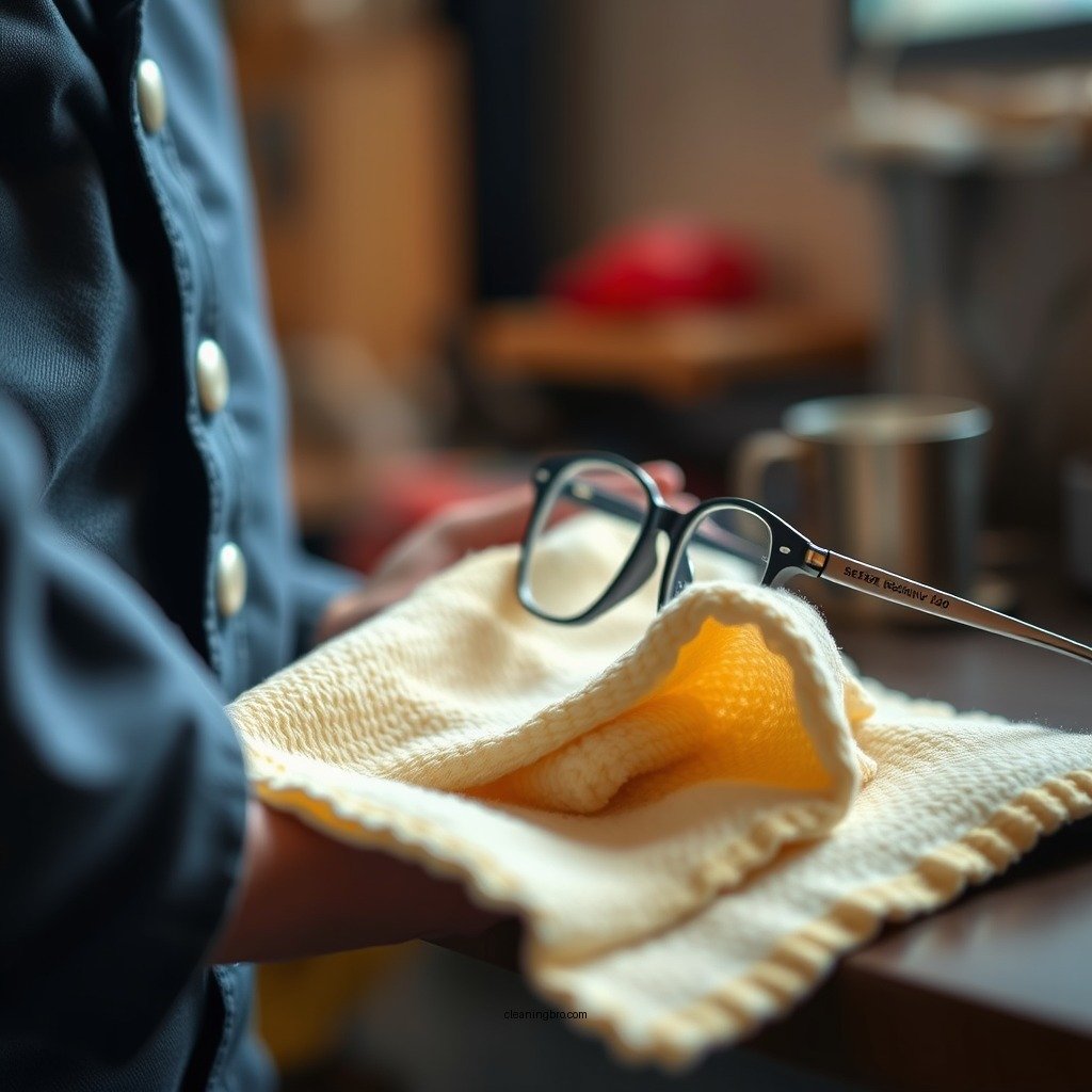 Basic Cleaning Techniques - how to clean eye glasses cloth